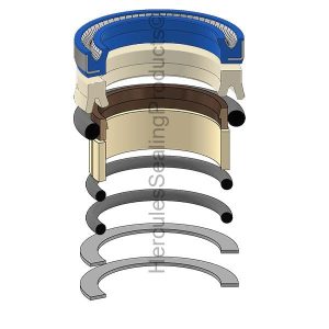 Hydraulic Seal Kit, Rod 63.000, Models LX100 (HIT-RE25151)