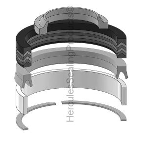 Heil Hydraulic Cylinder Seal Kit – 2.5 Rod × 3 Bore – HL-K272-0937