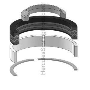 Hydraulic Cylinder Seal Kit – 3.5 Rod × 4 Bore – HL-K272-0938