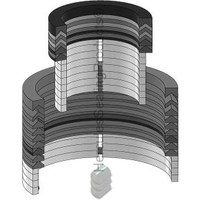 Hydraulic Seal Kit, Rod 4, 5, 6 - STAGES (HL-K272-1027)
