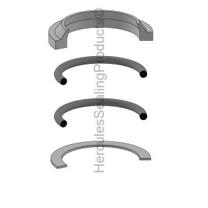Hydraulic Seal Kit, Rod 3.375 (HM-A9115)