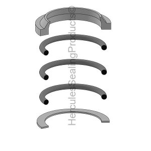 Hydraulic Seal Kit, Rod 3.875 (HM-A9116)