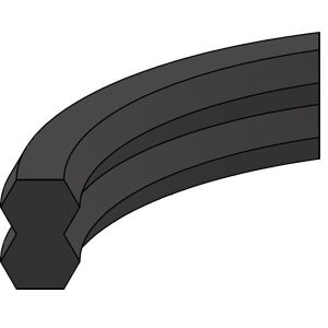 Head Seal (HS568-240N) – ID 4.000in x OD 4.250in x Height 0.125in