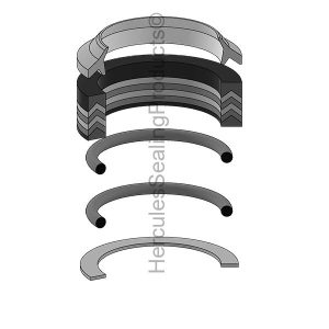 Hydraulic Seal Kit, Rod 1.750 (HYS-148414)