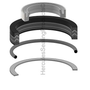 Hyco Hydraulic Cylinder Seal Kit – 1.75 Rod × 2.5 Bore – HYS-149194