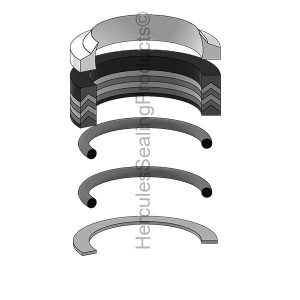 Hydraulic Seal Kit, Rod 1.750 (HYS-149254)