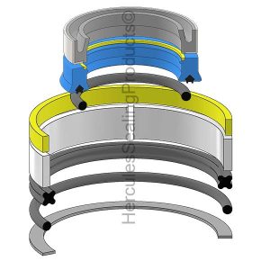 Hyco Hydraulic Cylinder Seal Kit – 1.75 Rod × 4 Bore – HYS-1494726