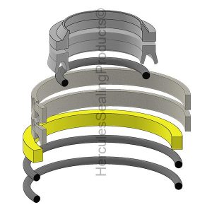 Hyco Hydraulic Cylinder Seal Kit – 1.75 Rod × 3.5 Bore – HYS-281855