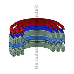 41401, Hydraulic Telescopic Cylinder Seal Kit (HY-034-00070-57)