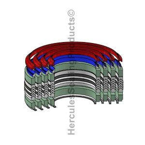 4.000 - 7.000, Pack Kit, Hydraulic Telescopic Cylinder Seal Kit (HY-034-00072-47)