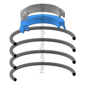 JCB Hydraulic Cylinder Seal Kit – 30 mm Rod × 50 mm Bore – JCB-231-02909