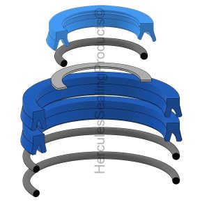 JCB Hydraulic Cylinder Seal Kit – 35 mm Rod × 70 mm Bore – JCB-231-22506