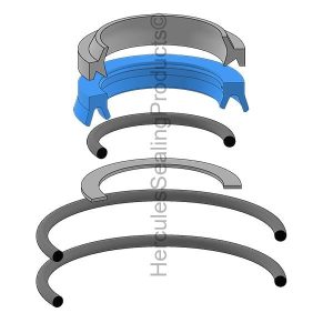 JCB Hydraulic Cylinder Seal Kit – 35 mm Rod × 70 mm Bore – JCB-231-22509