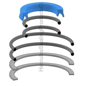 JCB Hydraulic Cylinder Seal Kit – 40 mm Rod × 70 mm Bore – JCB-232-02906
