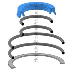 JCB Hydraulic Cylinder Seal Kit – 40 mm Rod × 80 mm Bore – JCB-232-08512