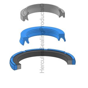 JCB Hydraulic Cylinder Seal Kit – 45 mm Rod × 75 mm Bore – JCB-991-00166