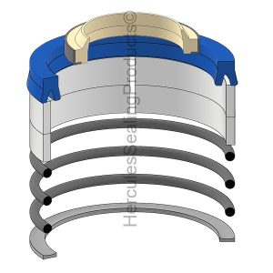 JCB Hydraulic Cylinder Seal Kit – 30 mm Rod × 50 mm Bore – JCB-991-10102