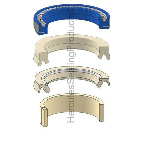Hydraulic Seal Kit, Rod 45.000, Models 310E, 310SE, 315SE, 410E (JD-AH147868)