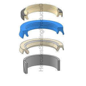 Hydraulic Seal Kit, Rod 70.000, Models 544H LL, 624J, 624K, 624KR, 644H, 644J, 644K, 710G, 710J, 724J, 724K, 750J, 750K, 850J, 850K, TC54H (JD-AH156466)