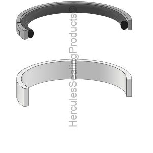 Hydraulic Seal Kit, Bore 110.000, Models 1650K - Tier 2, 1650L (JIC-76073156)