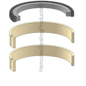 Hydraulic Seal Kit, Bore 100.000, Models 1850K - Tier 1, 1850K - Tier 2, 1850K - Tier 3 (JIC-79099829)