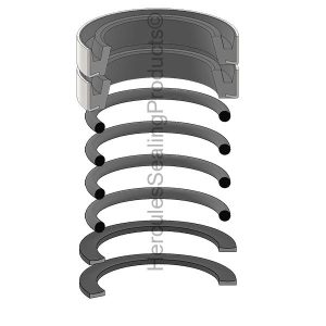 Hydraulic Seal Kit, Rod 2.750, Models 75XT, 85XT, 90XT, 95XT, 1838, 1840, 1845C (JIC-H53041)