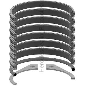 Hydraulic Seal Kit, Rod 5-7/8 SWIVEL KIT (JLG-2900127)