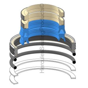 Hydraulic Seal Kit, Rod 80.000 x Bore 125.000 (KAL-920673.0005)