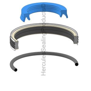 Hydraulic Seal Kit, Rod 32.000 x Bore 63.000 (KAL-920744.0001)