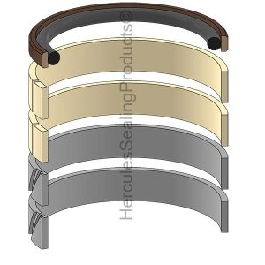 Hydraulic Seal Kit, Bore 95.000, Models K904II (KOB-2438U992R200)