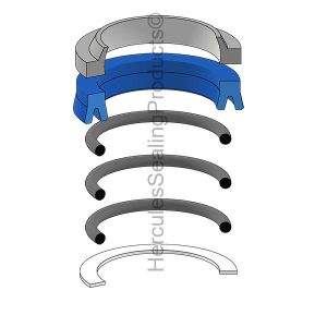 Hydraulic Seal Kit, Rod 30.000 (KOM-34A-64-05010)