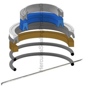 KOMATSU 30mm Rod Kit – KOM-34B-63-05011