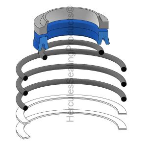 KOMATSU 30mm Rod Kit – KOM-3EB-64-05050L