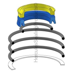KOMATSU 30mm Rod Kit – KOM-3EB-64-05060