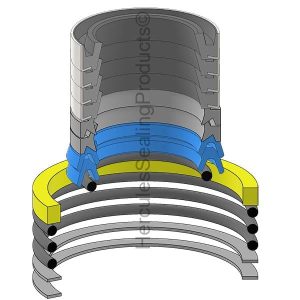 KOMATSU 30mm Rod Kit – KOM-3EB-64-A2000