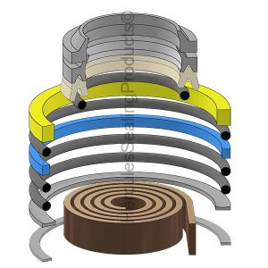 KOMATSU 30mm Rod Kit – KOM-3EC-64-05190