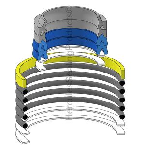 KOMATSU 30mm Rod Kit – KOM-ON43001-07567
