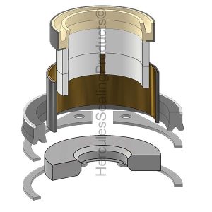 Hydraulic Seal Kit, Models D31PX-22, D37EX-23 (KOM-SK100134)