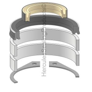 Hydraulic Seal Kit, Models D39EX-24, D39EXi-23, D39EXi-24, D39PX-23, D39PX-24, D39PXi-23, D39PXi-24 (KOM-SK100136)