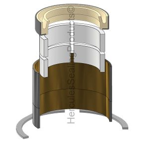 Hydraulic Seal Kit, Models D155AX-6, D155AX-7, D155AX-8 (KOM-SK100142)