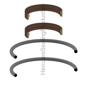 2.250x2.844x0.235, KR Rod Buffer Seal (KR-22503)