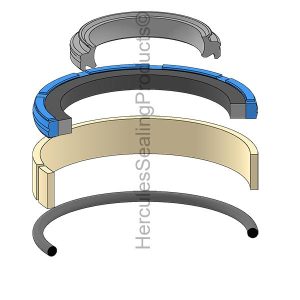 Hydraulic Seal Kit, Rod 30.000 x Bore 60.000, Models M7060 (KUB-3C045-97940)