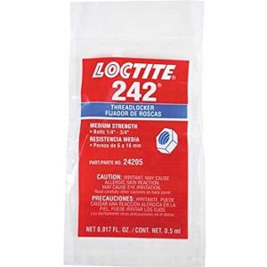 Removable Threadlocker 0.5 ml Bottle, Hydraulic Adhesive (LOCTITE-24205)