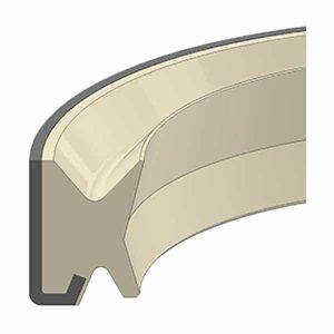 Urethane Stainless Steel Metal Clad Hydraulic Wiper (MCWHD-55X73.03X11) – ID 55.000 x OD 73.030 x Height 11.000
