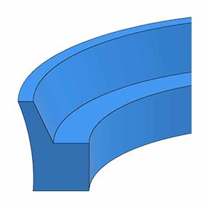 Urethane Snap-In Hydraulic Wiper (MDKP-100X115X10) – ID 100.000 x OD 115.000 x Height 10.000