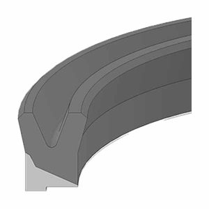Hydraulic Piston U-Seal - ID 78.000 mm x OD 100.000 mm x Height 14.500 mm (NN-58140-L6100)