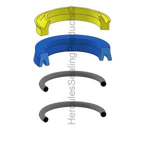Hydraulic Seal Kit, Rod 75.000 (MIT-94251-00018)