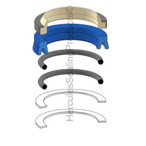 Hydraulic Seal Kit, Rod 75.000 (MIT-94251-00058)