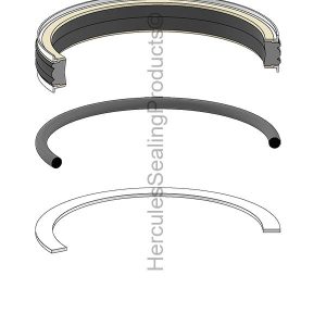 Hydraulic Seal Kit, Bore 80.000 (MIT-94304-00110)