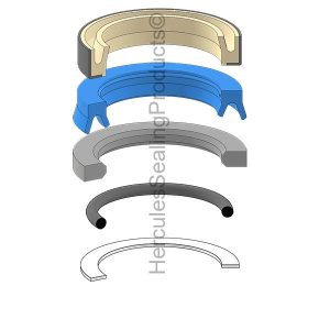 Hydraulic Seal Kit, Rod 35.000 x Bore 80.000 (MIT-94304-00120)